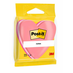 Post-it szív alakú öntapadós jegyzettömb