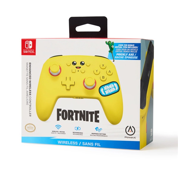 PowerA NSGP0268-01 Enhanced Nintendo Switch vezeték nélküli Fortnite Peely kontroller