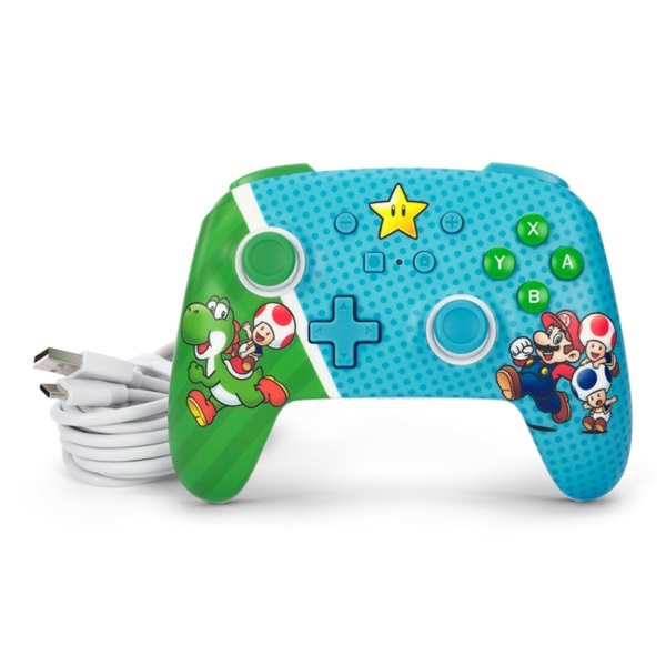 PowerA NSGP0260-01 Enhanced Nintendo Switch vezeték nélküli Superstar friends kontroller