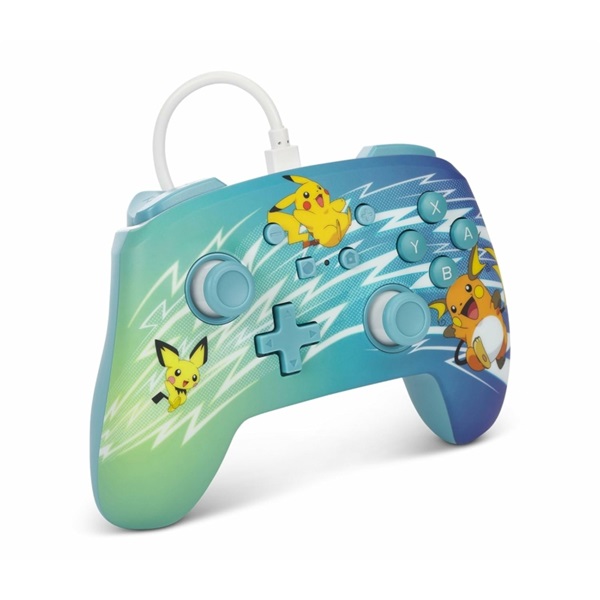 PowerA NSGP0221-01 Enhanced Nintendo Switch vezetékes Pikachu Evolution kontroller