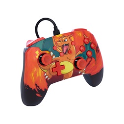 PowerA NSGP0040-02 Enhanced Nintendo Switch vezetékes Pokémon: Charizard Vortex kontroller