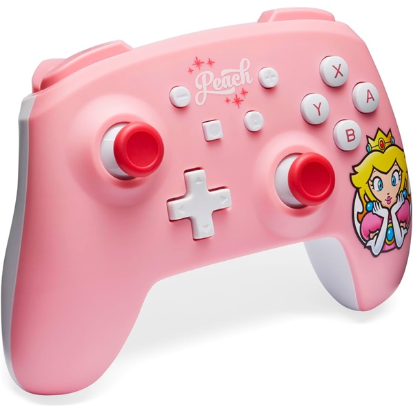 PowerA NSGP0289-01 Nintendo Switch vezeték nélküli Princess Peach Pink kontroller