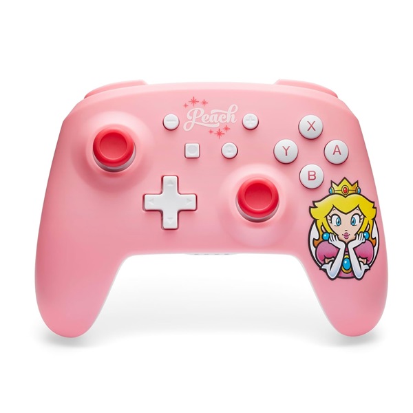 PowerA NSGP0289-01 Nintendo Switch vezeték nélküli Princess Peach Pink kontroller