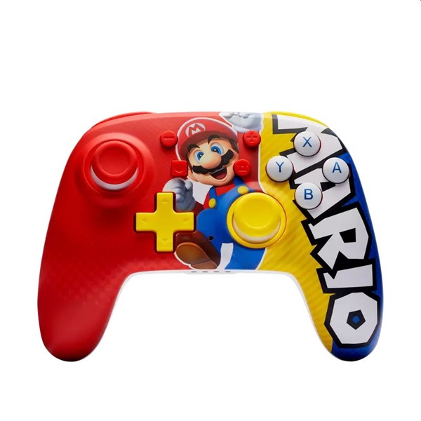 PowerA NSGP0295-01 Nano Enhanced Nintendo Switch vezeték nélküli Mario Victory kontroller