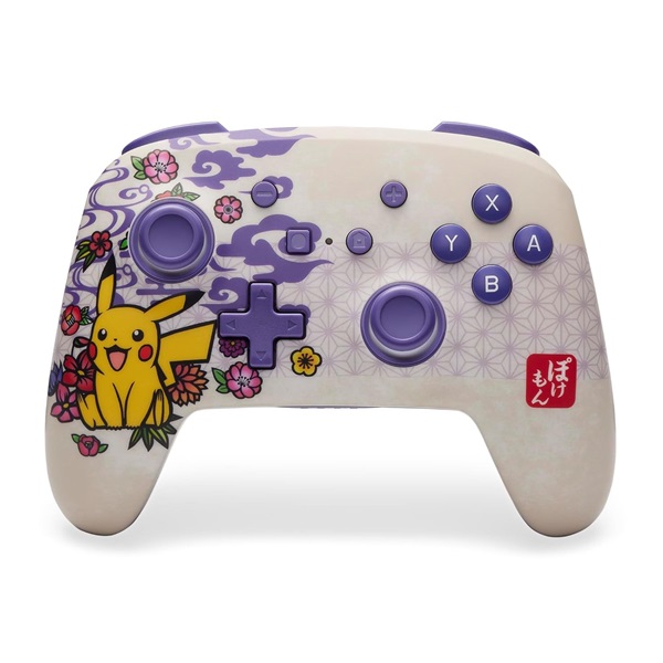 PowerA NSGP0324-01 Enhanced Nintendo Switch vezeték nélküli Pikachu Blossom kontroller