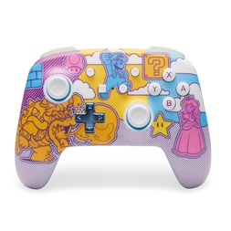 PowerA NSGP0341-01 Enhanced Nintendo Switch vezeték nélküli Mushroom Kingdom Pop Art kontroller