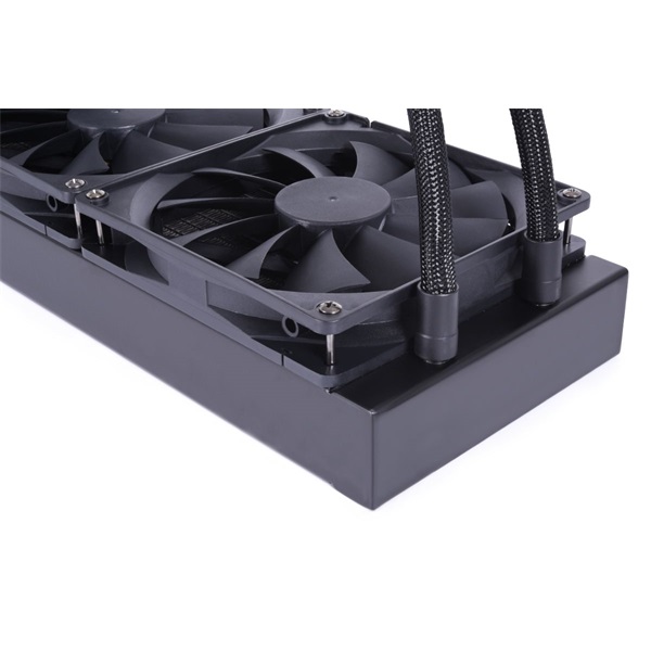 Processzor hűtő AIO Alphacool Core Ocean T38 ARGB 42cm Fekete