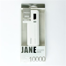 Proda JANEINDICATORWH Jane Indicator 10000mAh fehér power bank