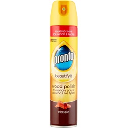 Pronto Wood Classic 250ml aeroszolos bútorápoló spray