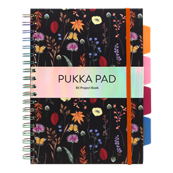 Pukka Pad Project Book Bloom B5 PP 200 oldalas vonalas spirálfüzet