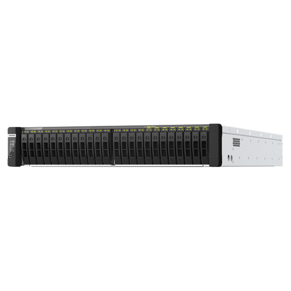 QNAP TDS-h2489FU-4309Y-64G 24xSSD 2U rackbe szerelhető ZFS NAS