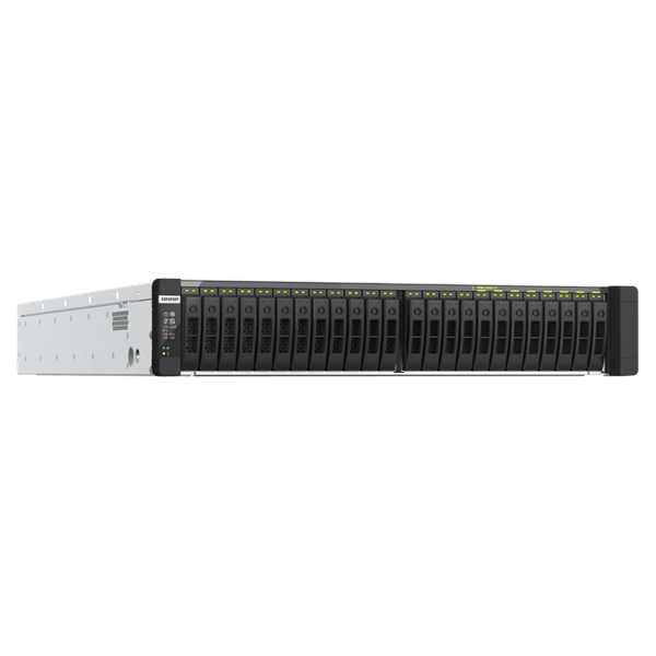 QNAP TDS-h2489FU-4309Y-64G 24xSSD 2U rackbe szerelhető ZFS NAS