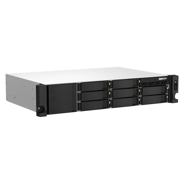 QNAP TS-864EU-8G 8xSSD/HDD 2U rackbe szerelhető NAS