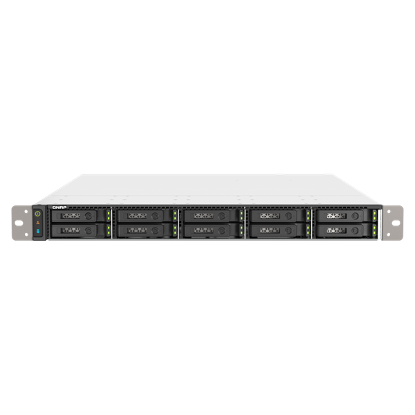 QNAP TS-h1090FU-7232P-64G 12xSSD 1U rackbe szerelhető ZFS NAS