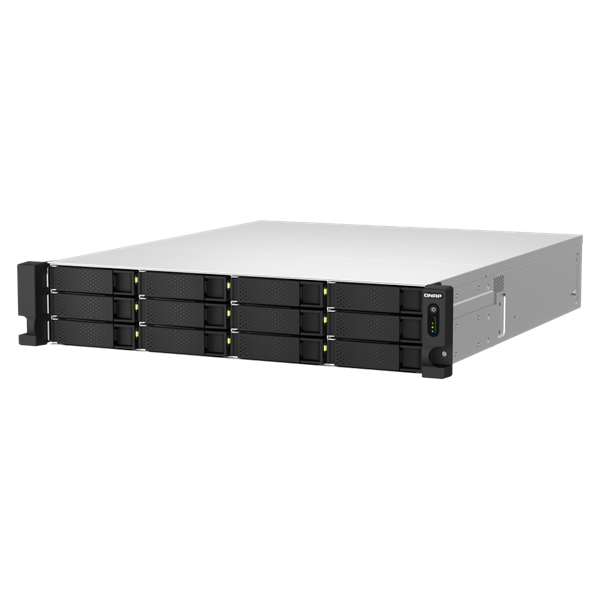 QNAP TS-h1887XU-RP-E2334-16G 18xSSD/HDD 2U rackbe szerelhető hibrid ZFS NAS