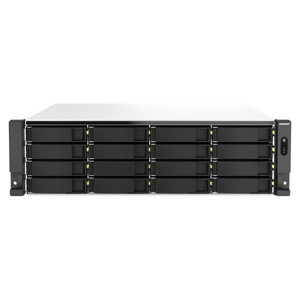 QNAP TS-h2287XU-RP-E2378-64G 22xSSD/HDD 3U rackbe szerelhető hibrid ZFS NAS