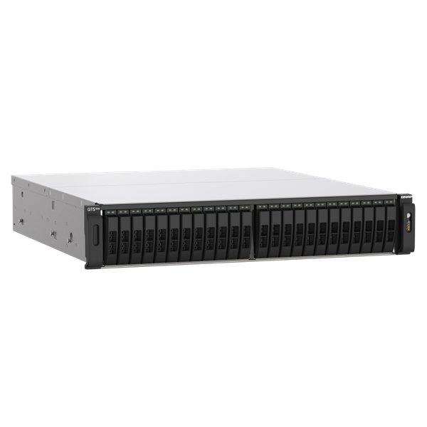 QNAP TS-h2490FU-7302P-128G 24xSSD 2U rackbe szerelhető ZFS NAS