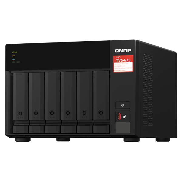 QNAP TVS-675-8G 6xSSD/HDD NAS