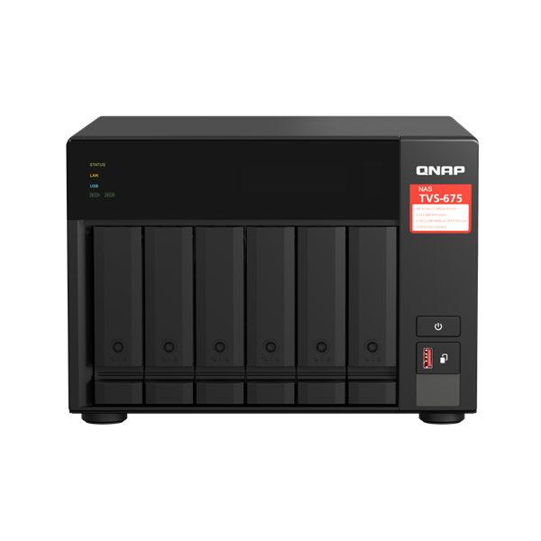 QNAP TVS-675-8G 6xSSD/HDD NAS