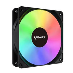 RAIDMAX X-AIR 120mm PWM RGB fekete ventilátor