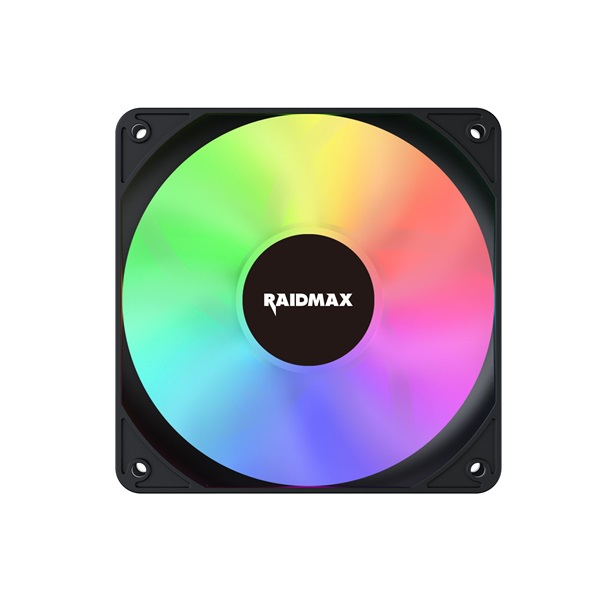 RAIDMAX X-AIR 4db 120mm RGB fekete ventilátor