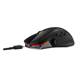 ASUS ROG Chakram X Origin vezeték nélküli fekete gamer egér