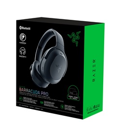 Razer Barracuda Pro vezeték nélküli fekete gamer fejhallgató