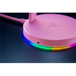 Razer Base Station V2 Chroma rózsaszín headset állvány és USB hub