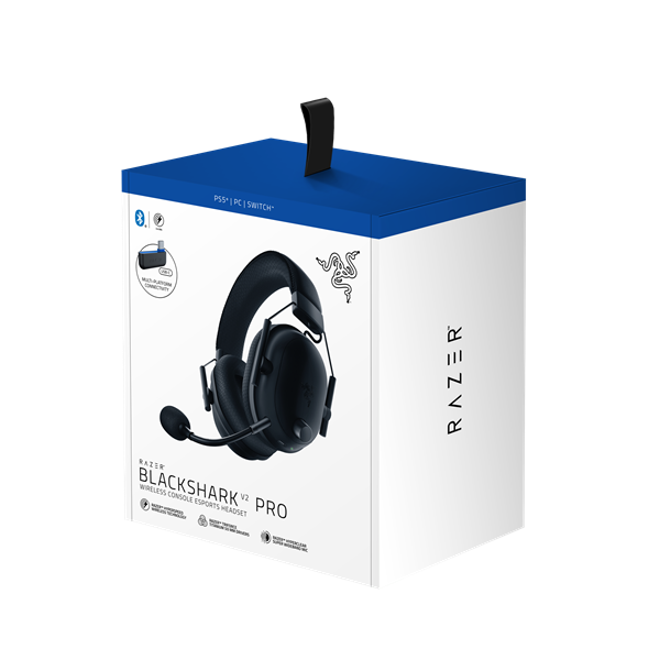 Razer BlackShark V2 Pro PlayStation fekete gamer headset