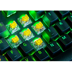 Razer BlackWidow V4 Pro US fekete (yellow switch) gamer billentyűzet