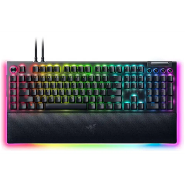 Razer BlackWidow V4 Pro US fekete (yellow switch) gamer billentyűzet