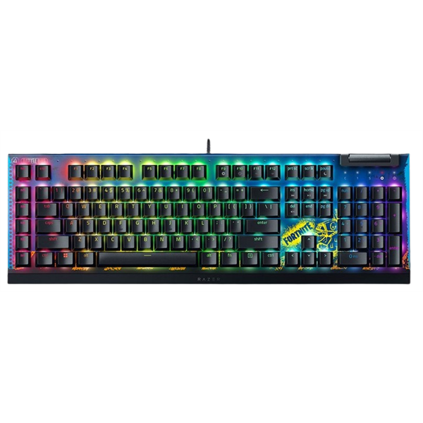 Razer BlackWidow V4 X US "FORTNITE Edition" (yellow switch) gamer billentyűzet