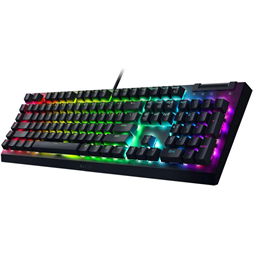 Razer BlackWidow V4 X US fekete (green switch) gamer billentyűzet