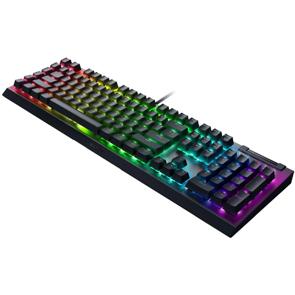 Razer BlackWidow V4 X US fekete (green switch) gamer billentyűzet