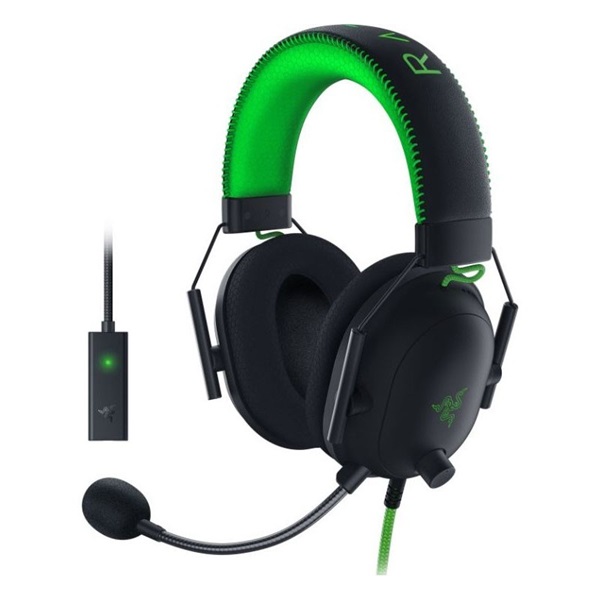 Razer Blackshark V2 + USB Mic Enhancer SE gamer headset