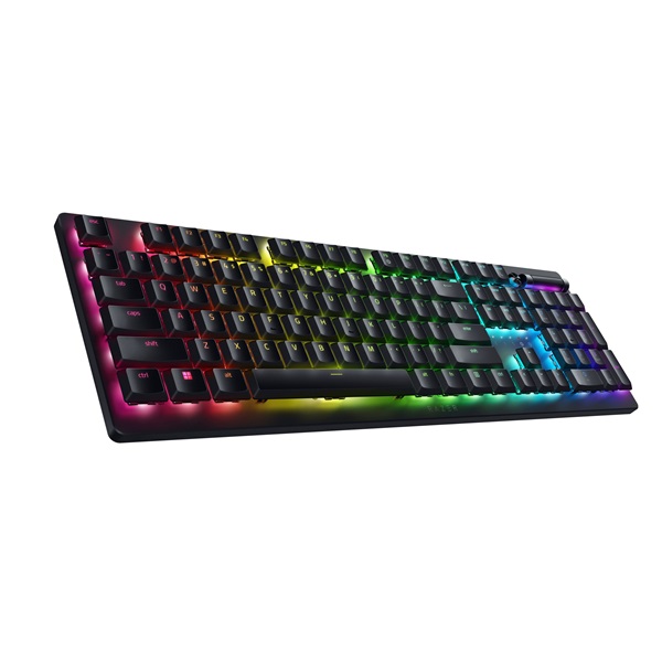 Razer DeathStalker V2 Pro US vezeték nélküli fekete (Purple switch) billentyűzet