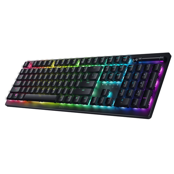 Razer DeathStalker V2 Pro US vezeték nélküli fekete (Purple switch) billentyűzet