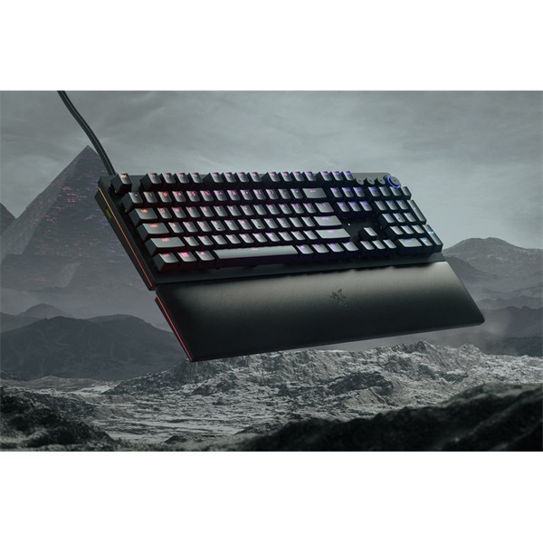 Razer Huntsman V2 (Analog Switch) US RGB fekete gamer billentyűzet