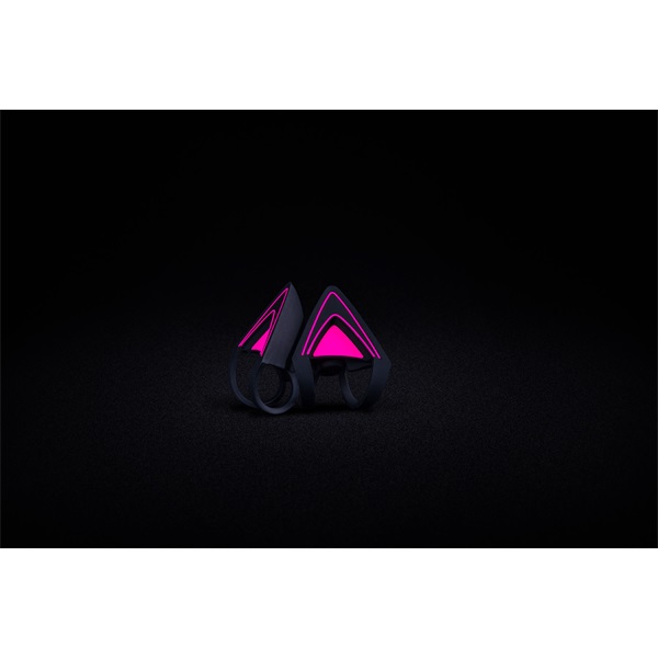 Razer Krakenhez neon lila cicafülek