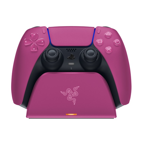 Razer PS5 kontrollerhez pink Univerzális kontroller gyorstöltő