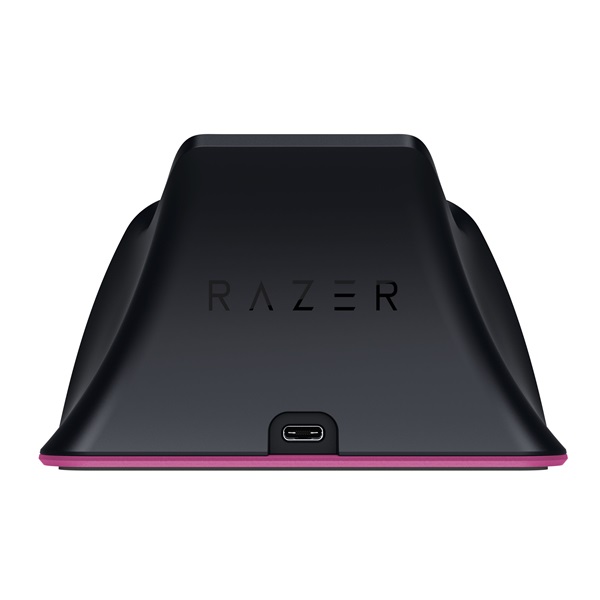 Razer PS5 kontrollerhez pink Univerzális kontroller gyorstöltő