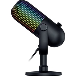 Razer Seiren V3 Chroma fekete gamer mikrofon