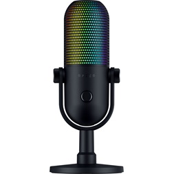 Razer Seiren V3 Chroma fekete gamer mikrofon