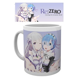 Re:Zero "Rem & Emilia" 320ml bögre