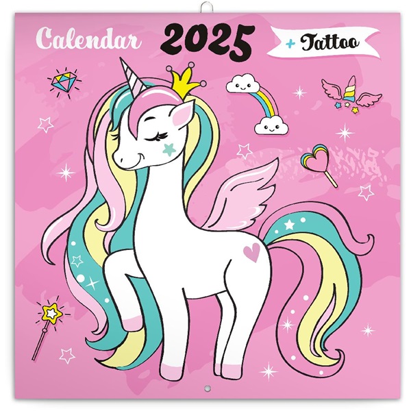 Realsystem 2025 Happy Unicorns 6097 falinaptár