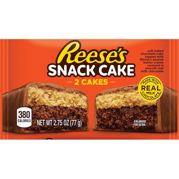 Reese`s Snack Cake 77g mogyoróvajas sütemény