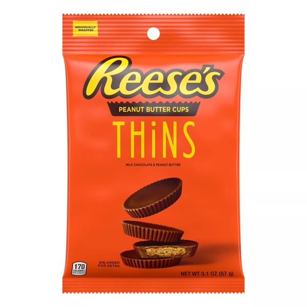 Reese`s Thins 87g mogyoróvajas csokoládé