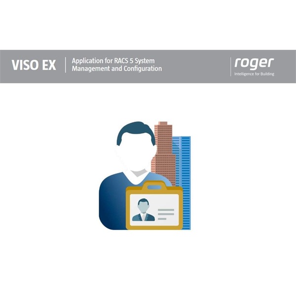 Roger LIC-VISO-EX-AD (digitális) egy ajtós licenc