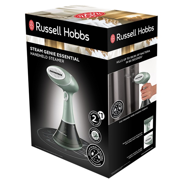 Russell Hobbs 25592-56/RH Steam Genie Essential pasztellzöld kézi ruhagőzölő