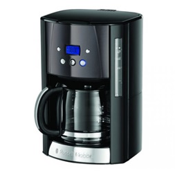 Russell Hobbs 26160-56/RH Matte Black fekete 12 személyes filteres kávéfőző